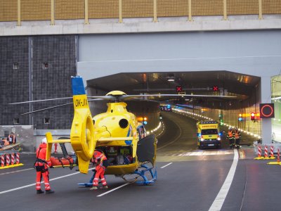 Prověřili jsme připravenost na zásah v dálničním tunelu Pohůrka